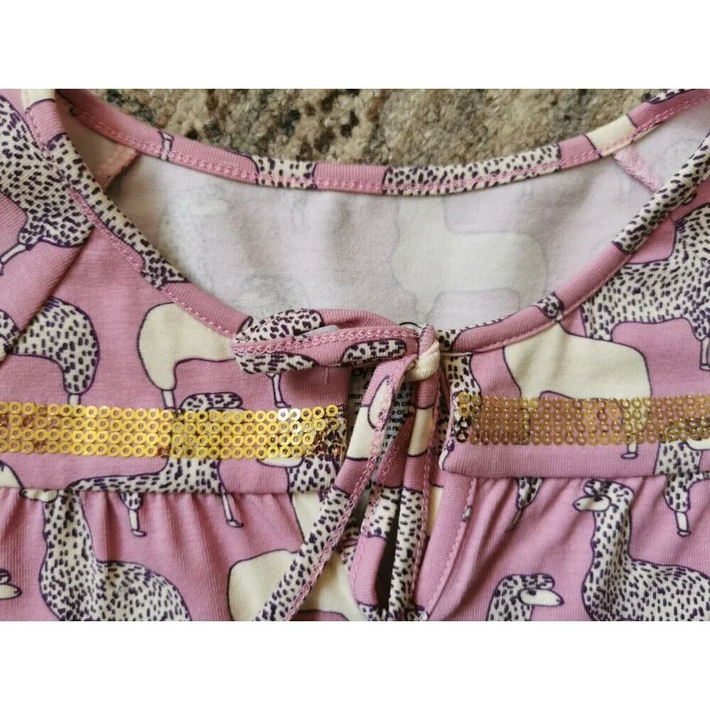 Egg New York Llama Dress 4Y NWOT - Picture 4 of 5